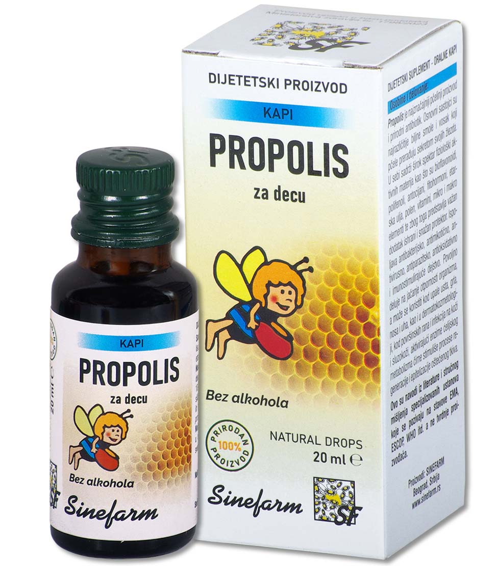 Propolis kapi za decu-20 ml-e