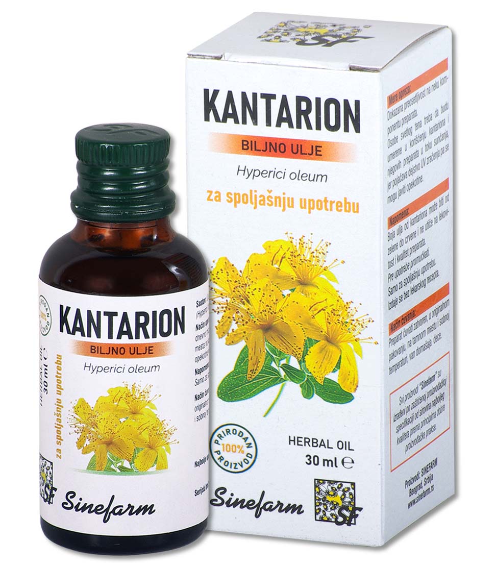 Ulje od kantariona za spoljašnju upotrebu<br>-30 ml-e